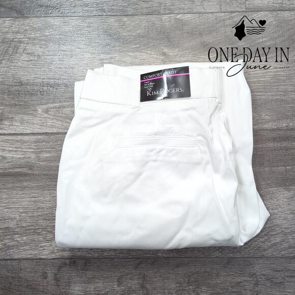 Kim Rogers Comfort Waist Capri Pants Size 12 - Picture 6 of 6